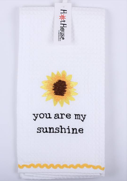 Tea towel "You are my sunshine" Code: T/T-GF/SF.